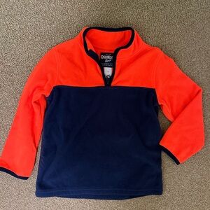 OshKosh B'gosh Kids' Bright Orange and Deep Blue Sweatshirt